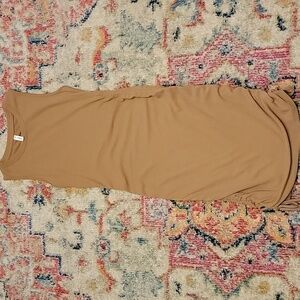 Ribbed Sleeveless Knit Dress